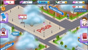 Romance in Paris: Girl city game screenshot #2 for iPhone