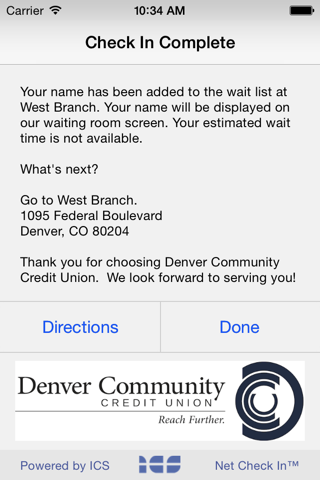 Net Check In Denver Community screenshot 3