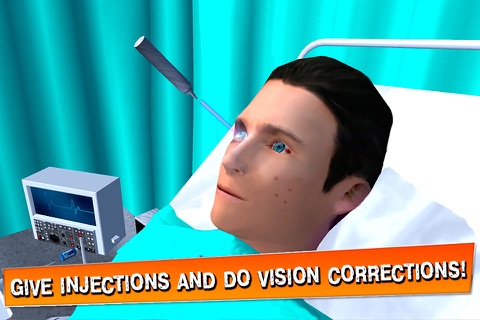 Crazy Eye Surgery Simulator 3D Full screenshot 3