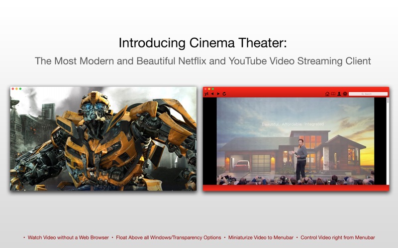 cinema theater - app for video streaming services iphone screenshot 1