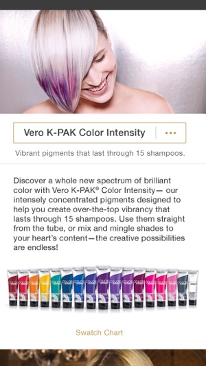 Vero Chrome Color Chart