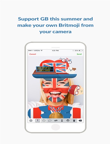 Britmoji - British emoji-stickers! screenshot 2