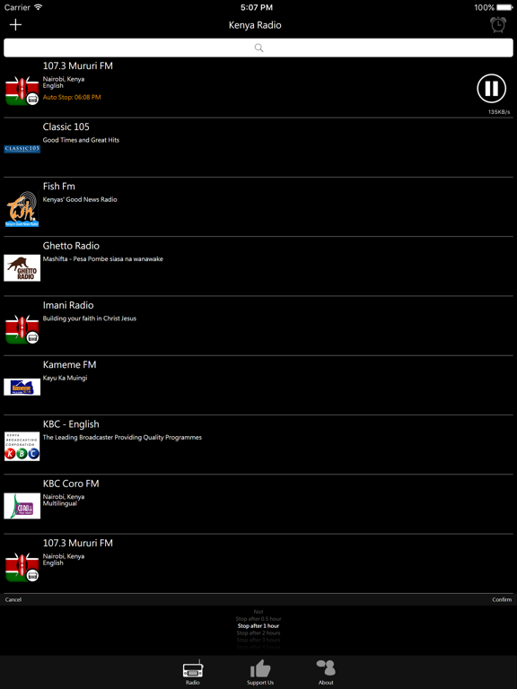Screenshot #6 pour Kenyan Radio