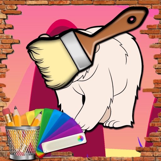Coloring Games Bear Version iOS App