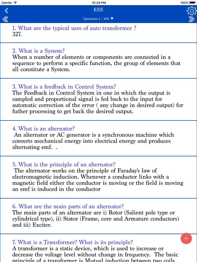 EEE Interview Questions