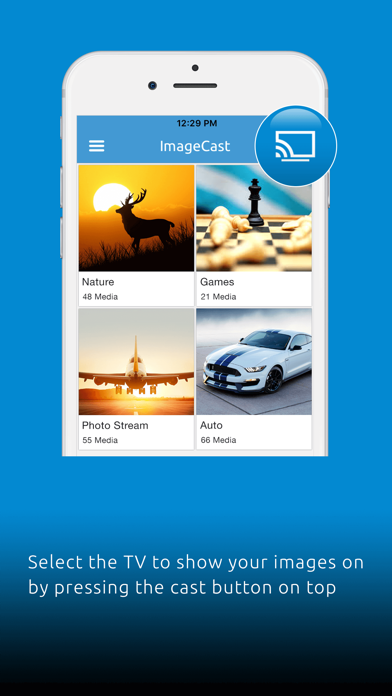 Screenshot #2 pour ImageCast - TV for Instagram