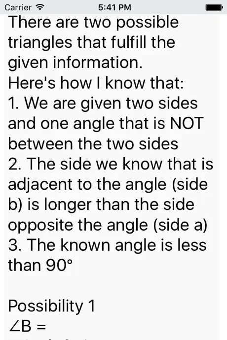 Triangle Help