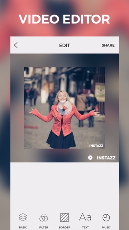 Instazz Photo & Video Editor : No Crop Pic Layout screenshot-3