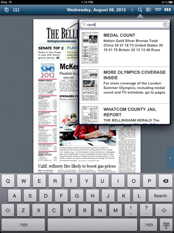 The Bellingham Herald eEdition screenshot 2