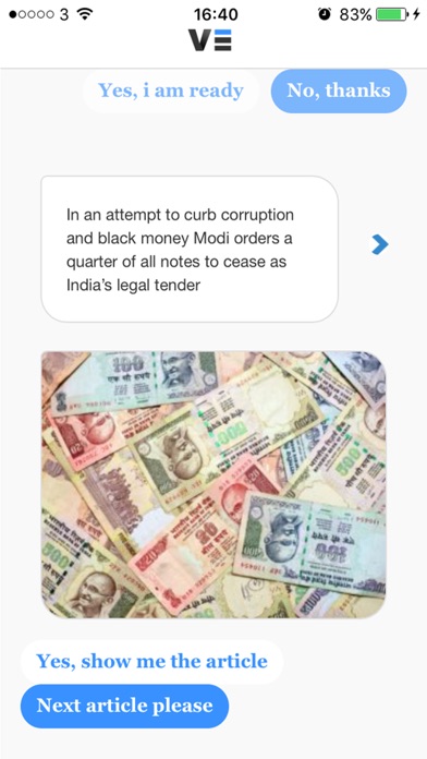 Screenshot #1 pour Verdict App