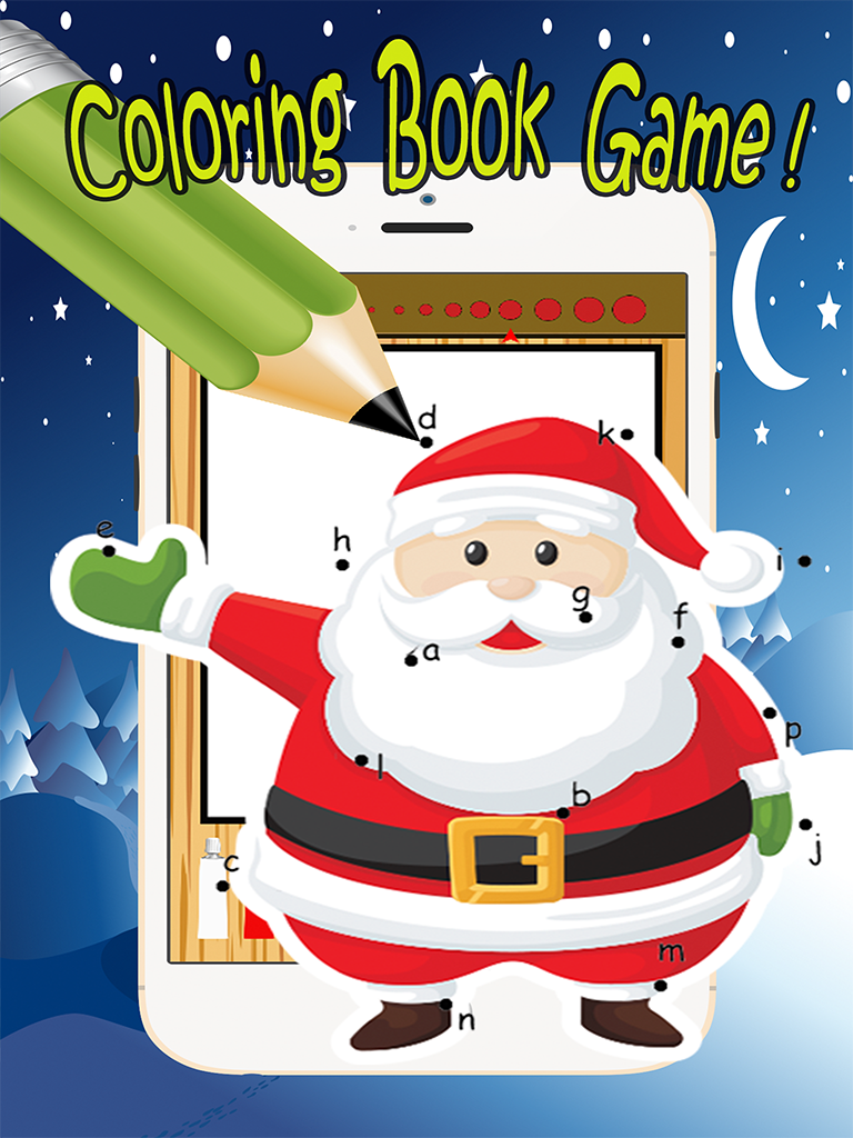 Santa Claus Dot to Dot: happy xmas kids fun games screenshot 6
