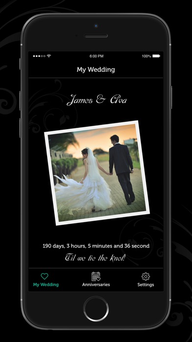 Screenshot #1 pour Wedding Countdown Reminder