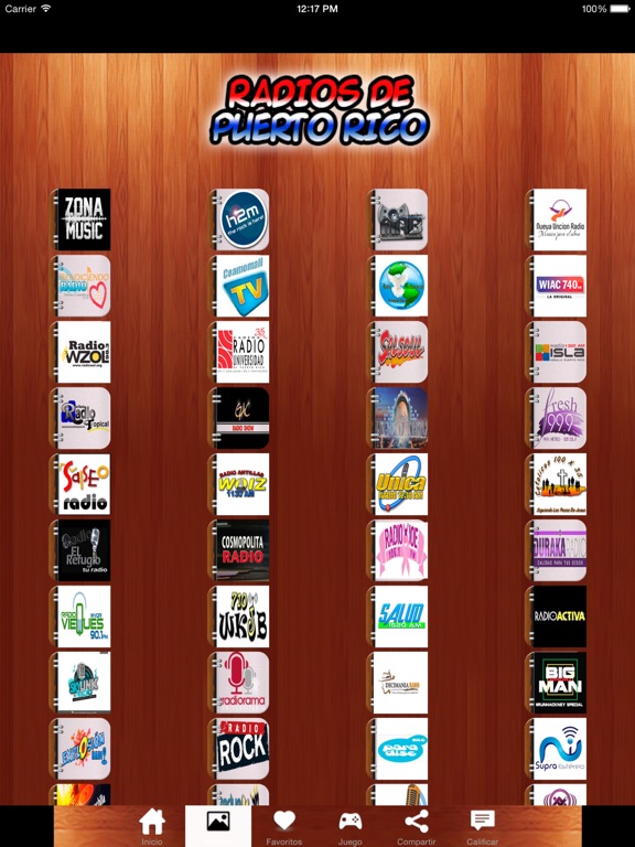 Radios de Puerto Rico Las Mejores Emisoras Gratis iPad screenshot 2 - Music app