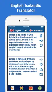 icelandic english translation and dictionary iphone screenshot 1