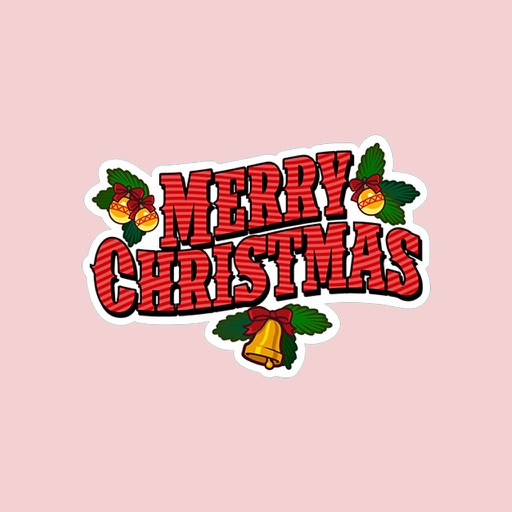 Merry X Christmas Stickers for iMessage