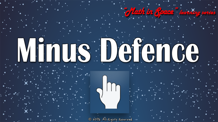 Screenshot #1 pour Minus Defence - Math in Space learning series (on TV)