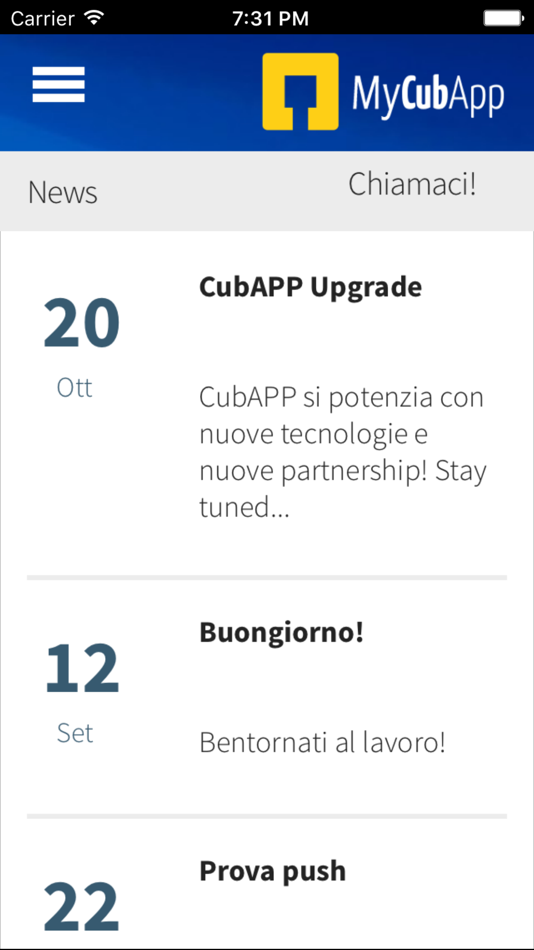 #1. MyCubApp (iOS) 由: Connecta Srls