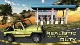 Game screenshot Offroad 4x4 Police Jeep – Chase & arrest robbers in this cop vehicle driving game apk