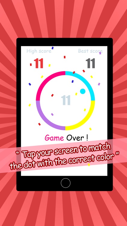 crazy circle wheel - color ball switch free game