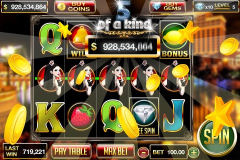 Queen of Hearts Casino Slots Pro screenshot 2