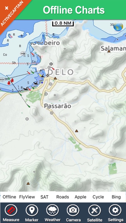 Cape Verde Islands charts GPS map Navigator