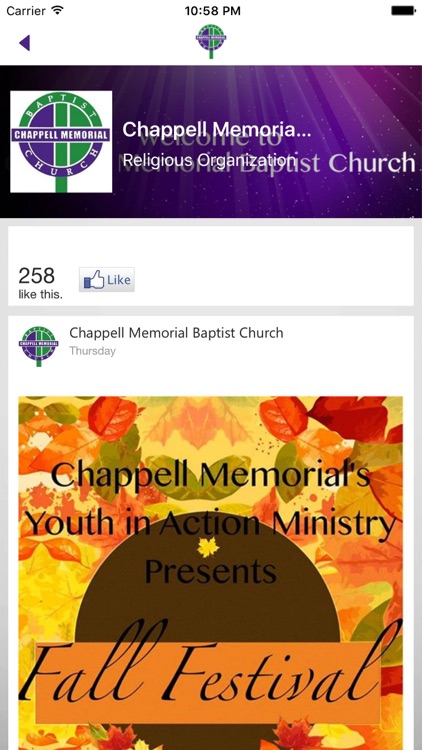 Chappell Memorial