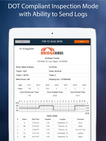 BridgeHaul-ELD & Freight screenshot 4