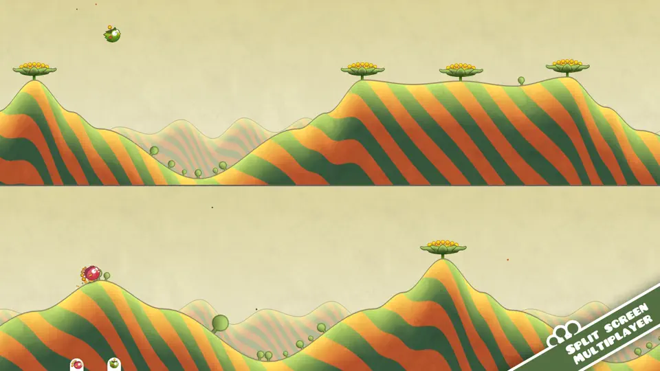 Screenshot von Tiny Wings TV auf dem iPhone 2