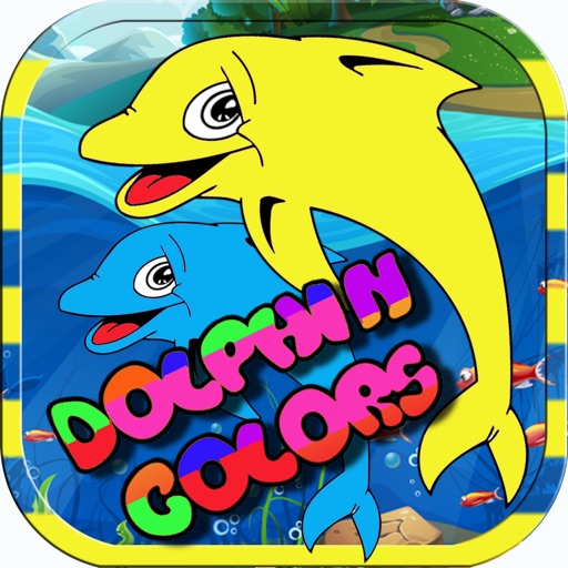 Dolphins Color Matching Test 2 3 4 5 6 Year Olds icon