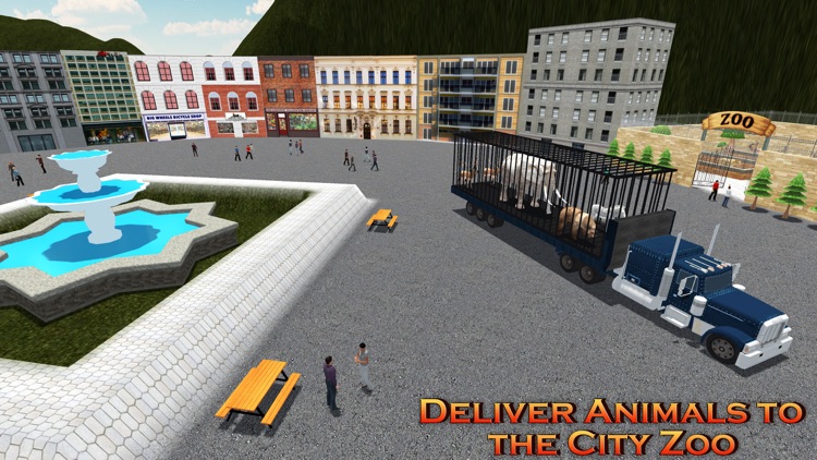 Cargo Ship Animal Transporter & Boat Sailing Game screenshot-3