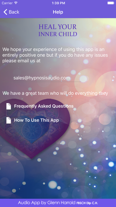Heal Your Inner Child Meditation by Glenn Harrold Screenshot