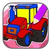 Game Monster Tractor Coloring Page Free Education