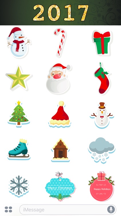 Merry Christmas & Happy New Year - Cute Stickers screenshot-3