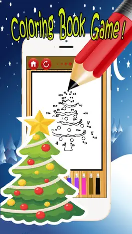 Game screenshot Santa Claus Dot to Dot: happy xmas kids fun games hack