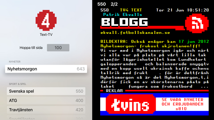 Screenshot #3 pour Télétexte - Télétexte d'origine pour de nombreuses chaînes et les pays!