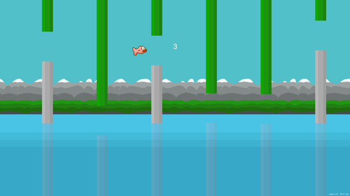 Screenshot #2 pour Flappy Salmon