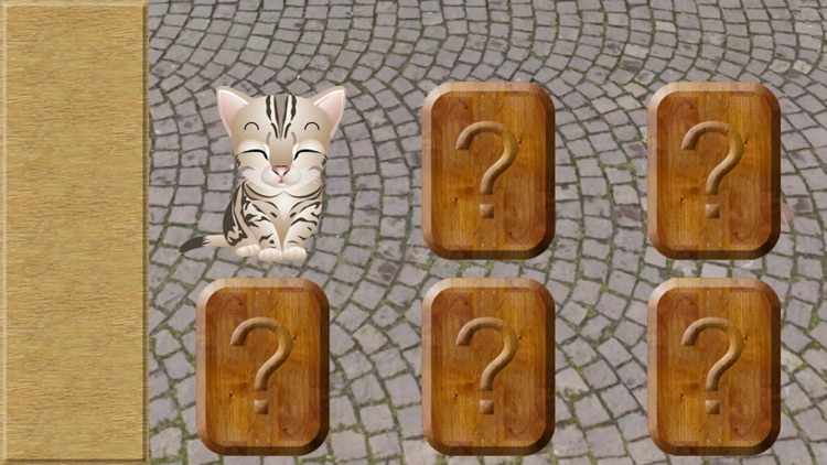Match Game for Toddlers & Kids with Puppies & Cats