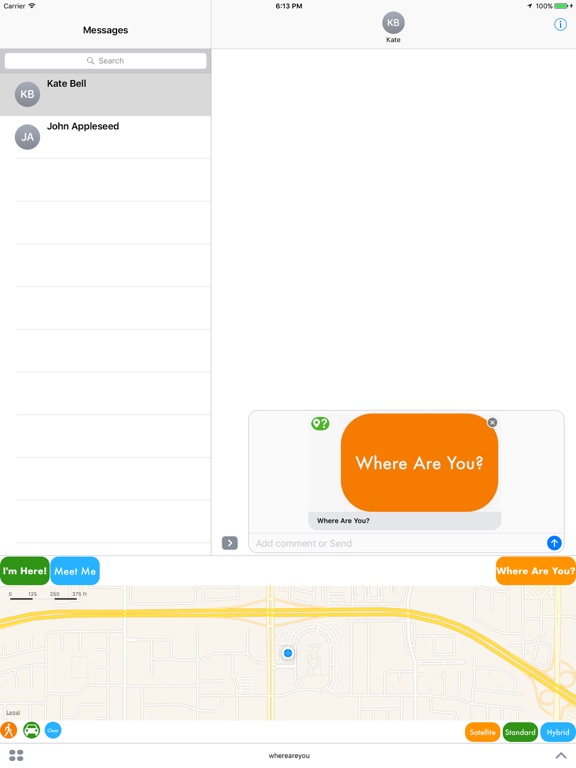 Screenshot #4 pour Where Are You?? for iMessage