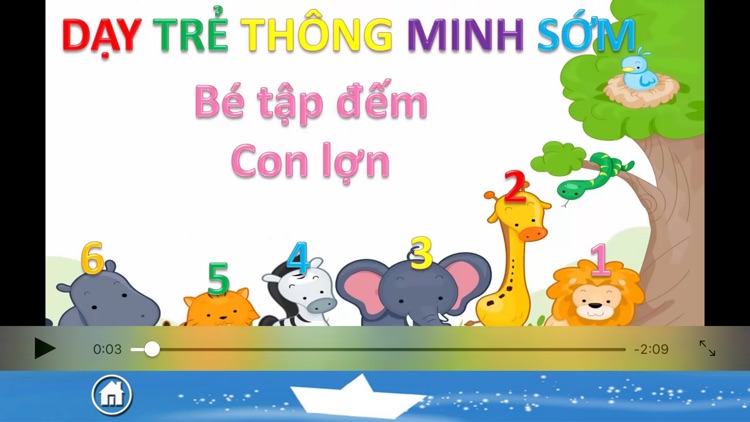 Cùng Bé Học Số - Bé Học Đếm