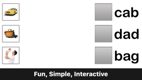 CVC Words Reader - Learn to Read 3 Letter Words screenshot