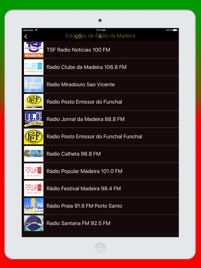 Radios Portuguese FM - Live Radio Stations Online on the App Store