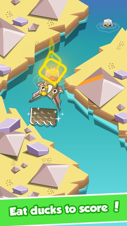 Happy Dragon Arrow: An Endless Crossy Swim Mania screenshot-4