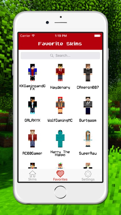 Best Youtube Skins - Cute Skins for Minecraft PE screenshot-3