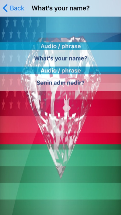 Azerbaijani Phrases Diamond 4K Edition
