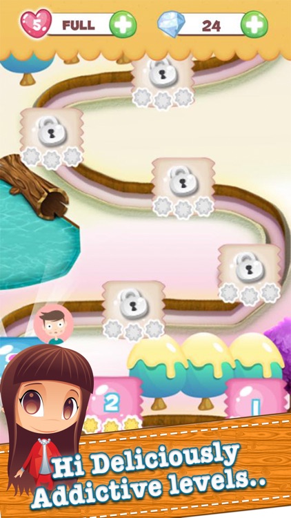 Candy Sweet Fruit Splash - Match and Pop 3 Puzzle