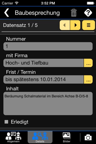 Bautagebuch Mobile screenshot 4