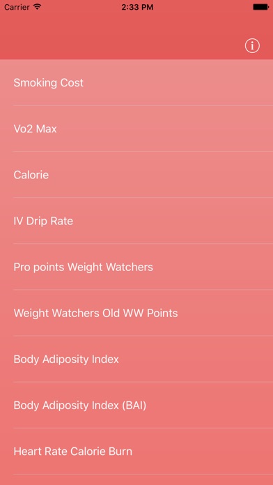 【图】Basic Health Calculators(截图1)