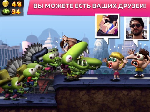 Скриншот из Zombie Tsunami