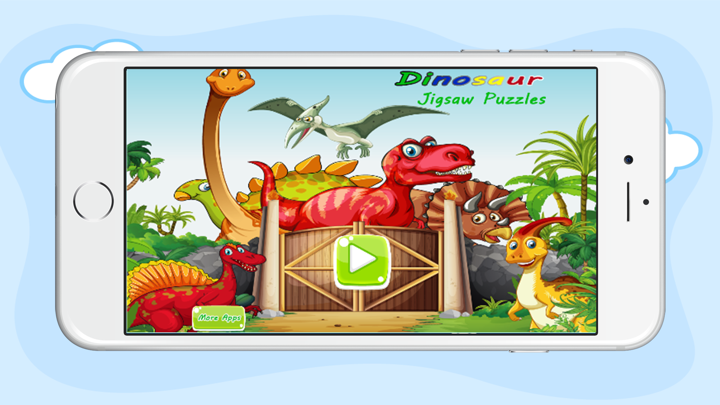 恐龙 恐龙拼图 益智拼图 為孩子 screenshot 1