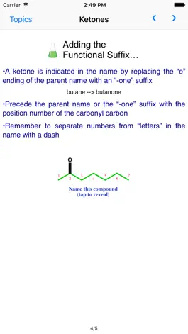 Game screenshot Learn Organic Chemistry Nomenclature 2 mod apk